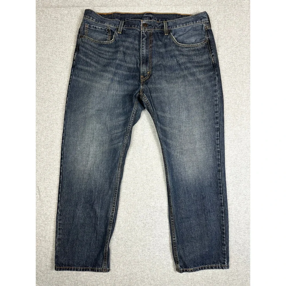 Levis‎ 559 Relaxed Straight Jeans 40x30 Dark Wash Blue Denim Casual Pants